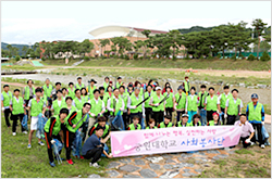사회봉사단 활동 사진